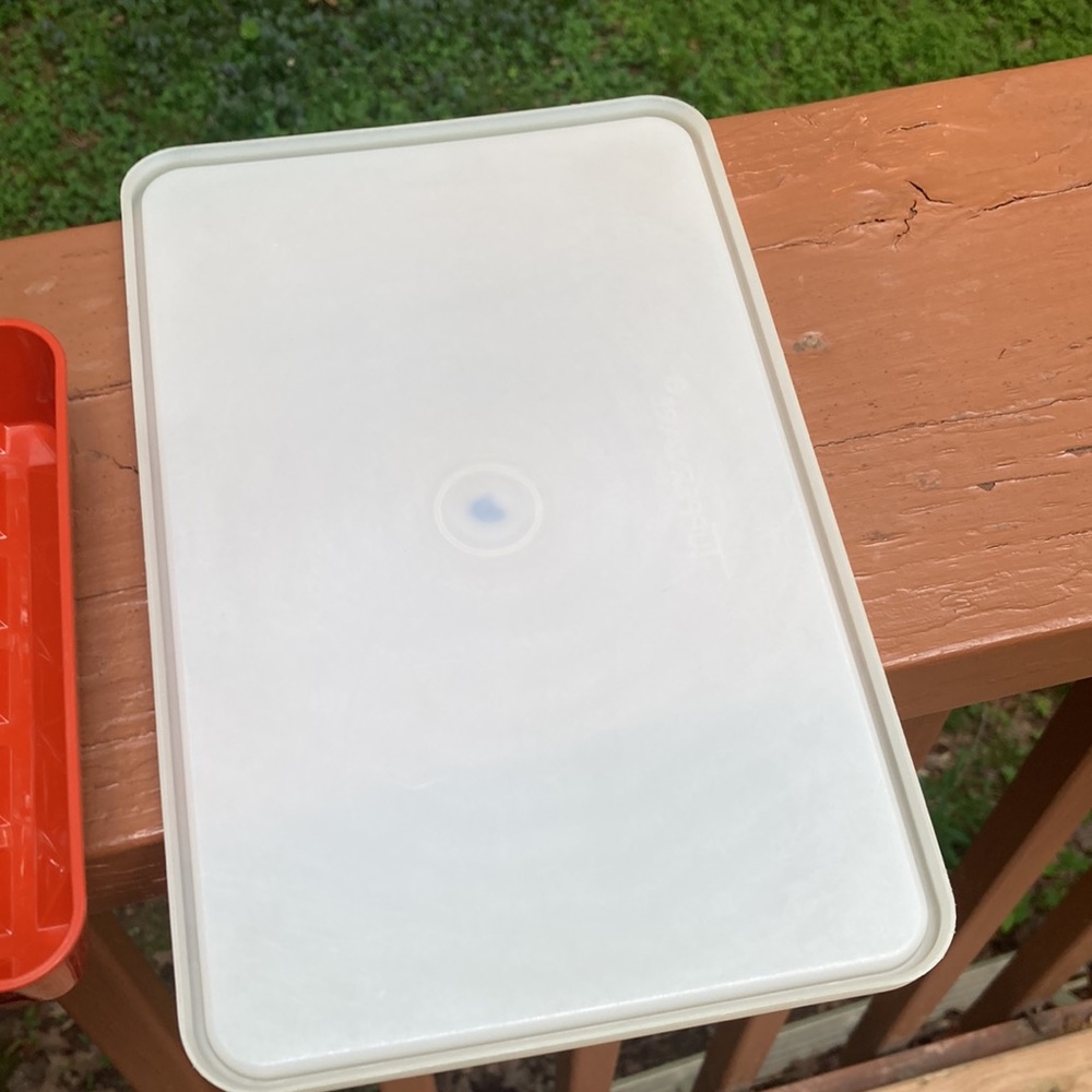 Tupperware orange marinating container - Picture 7 of 10